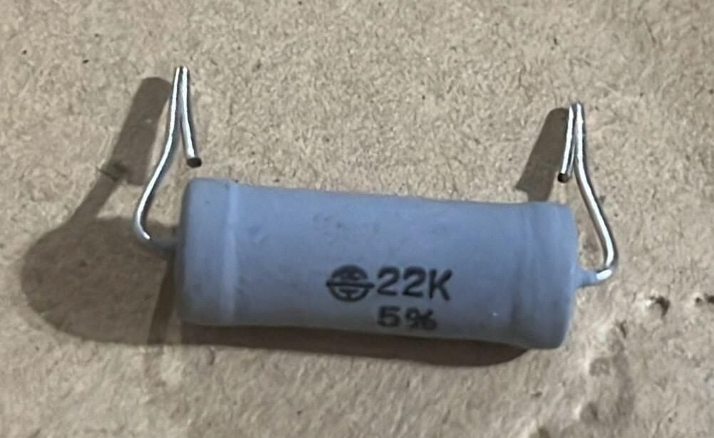 22K %5 4W Metal Oksit film Direnç SXS0922