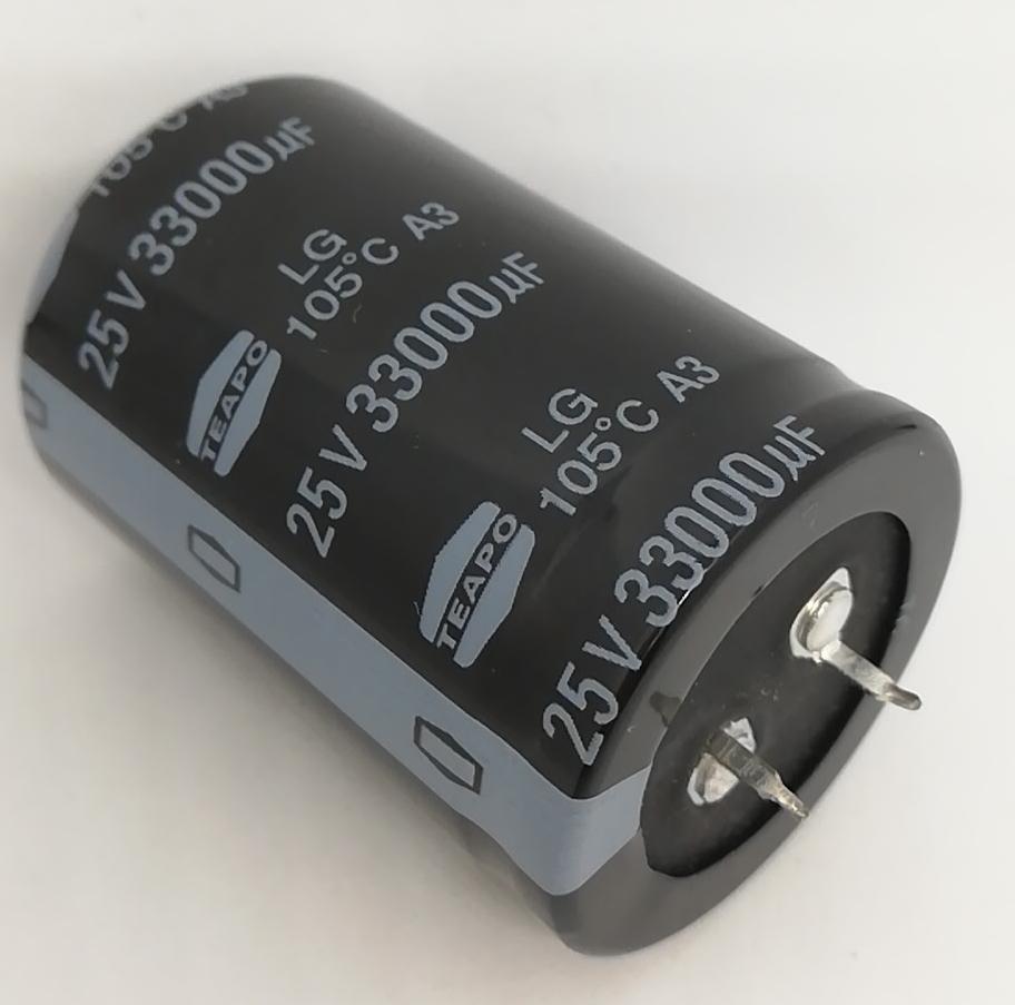 33000UF 25V Snap Kondansatör 105C  35X50