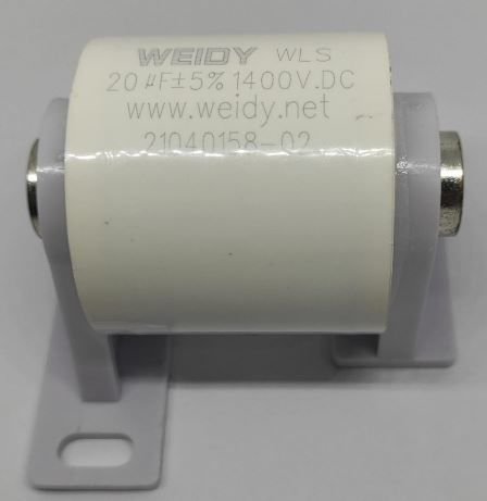 20UF 1400V Dc %5 Yüksek Gerilim Metalize Film Kondansatör Kaynak Makinası