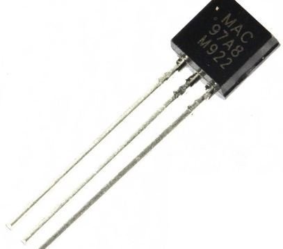 MAC97A8 TO92 0.6A 600V Triyak