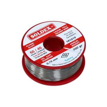 Soldex - 0.75 mm - 200 gr Lehim Teli