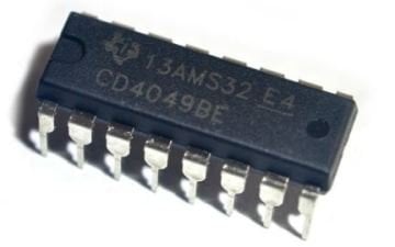 CD4049 DIP-16 Buffer Entegresi 2.Kalite