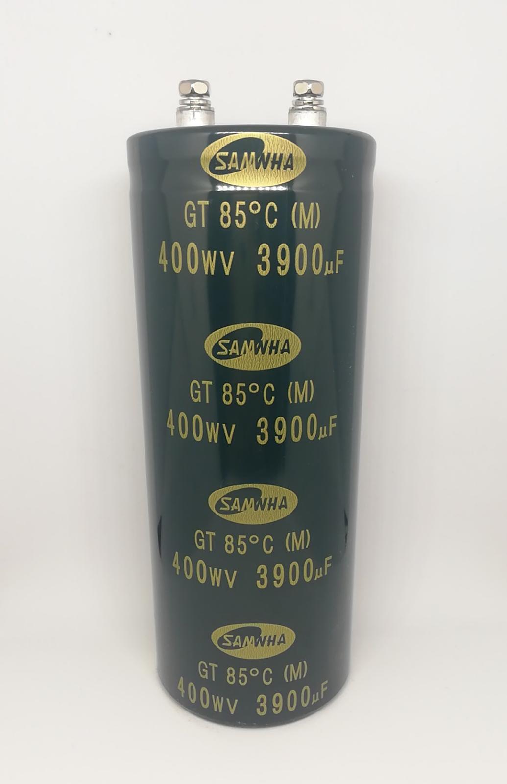 3900UF 400V  Vidalı Kondansatör  63.5X160 85C