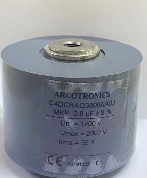 800NF 1400V DC 35A %5 60X51 DISK LOW INDUKTANS MKP C4CDRAQ3800AA0J KEMET