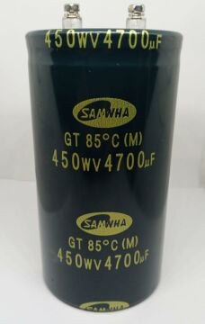4700UF 450V  Vidalı Kondansatör 76,2X140 85C