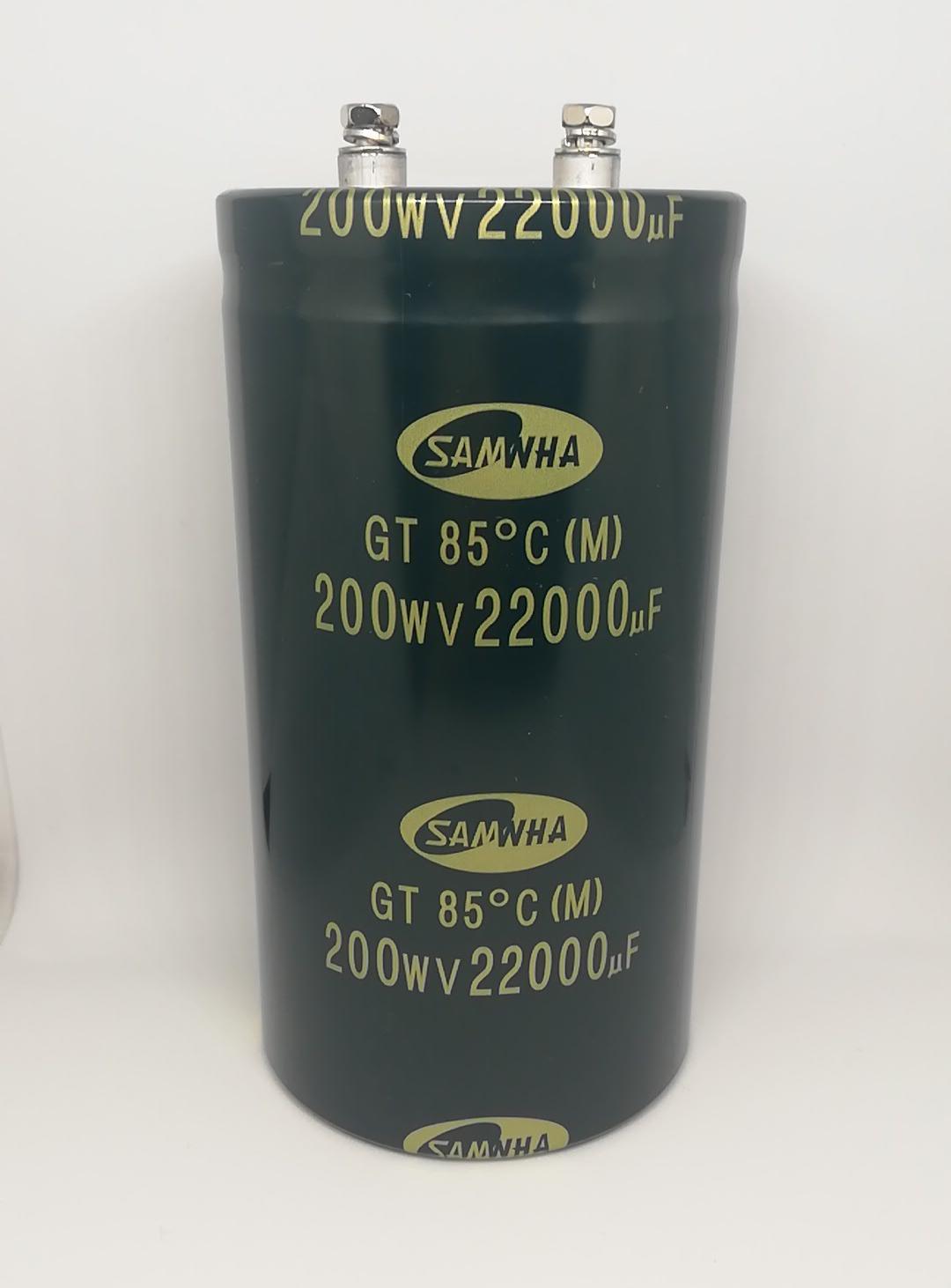 22000UF 200V  Vidalı Kondansatör 76.2X140 85C