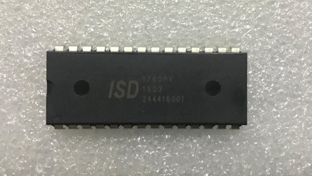ISD1760PY DIP-28 60 SANİYE SES KAYIT ENTEGRESİ