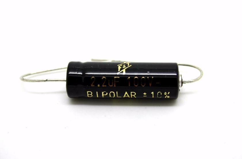2,2uF 100VKutupsuz Bipolar Kondansatör 85C 