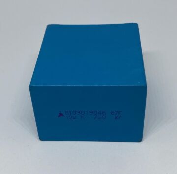 10UF 750V %10 RM:37.5 KISA AYAK MKP POLYESTER KONDANSATÖR