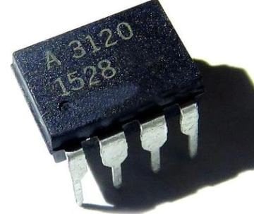 HCPL3120 DIP-8 Mosfet Sürücü Çıkışlı Optokuplör Entegresi