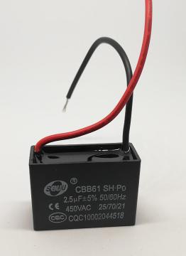 2.5UF 450V Motor Kondansatör AC 50/60HZ 
