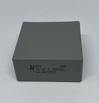 10UF 250V Polyester Kondansatör  RM:37.5mm MKP  %10