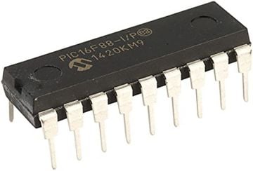 PIC16F88 I/P PDIP-18 8-Bit 20 MHz Mikrodenetleyici (16F88)