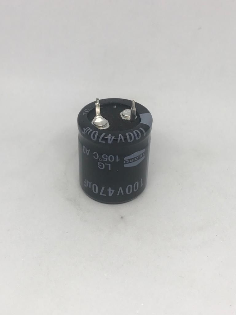 470UF 100V 22X25 105C Snap Kondansatör