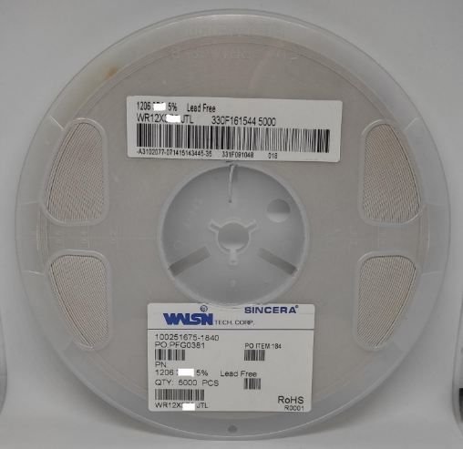 1M8 %5 1206 SMD Direnç 5000 Adet
