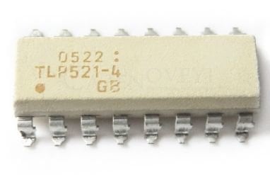 TLP521-4 DIP-16 Transistör Çıkışlı Optokuplör Entegresi