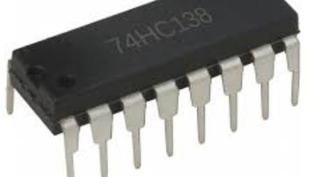 74HC138 DIP-16 Decoder Demultiplexer Entegresi