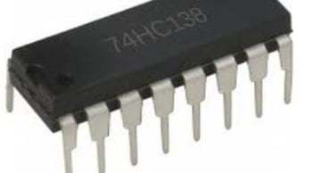 74HC138 DIP-16 Decoder Demultiplexer Entegresi