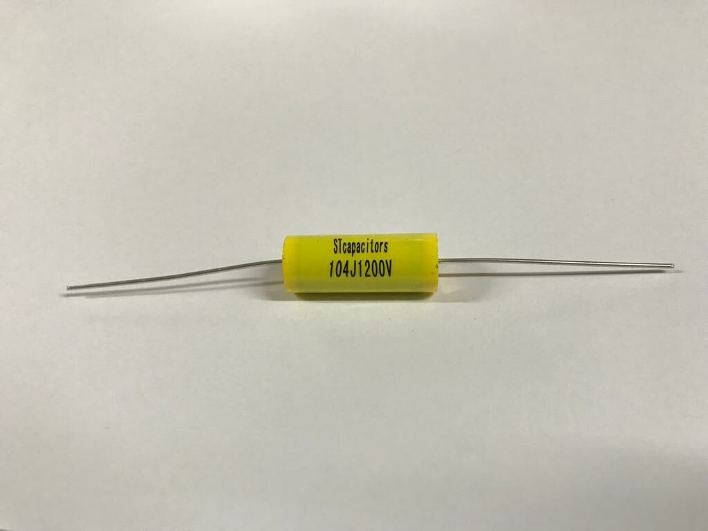 100NF1200V %5 Axial Polyester Kondansatör