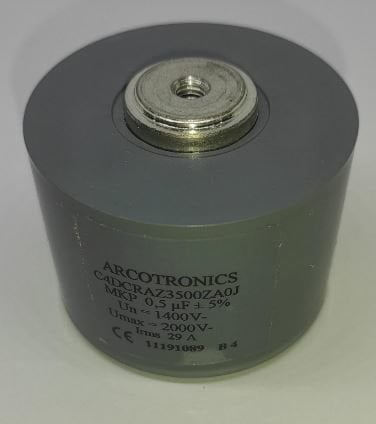 0.5UF 1400V %5 DİSK-40+85' D60XL51 MKP Kondansatör