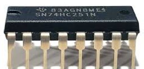 74HC251 DIP-16 Multiplexer Demultiplexer Entegresi