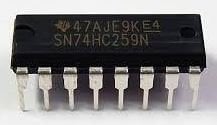 74HC259 DIP-14 Entegre