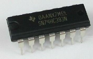 74HC393 Sayıcı Entegresi