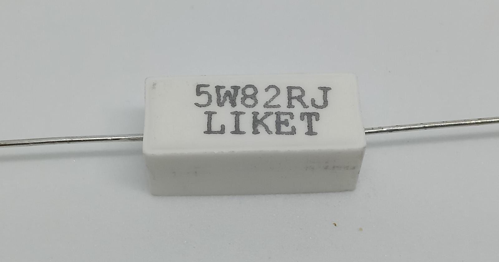 82R 5W Taş Direnç Axial