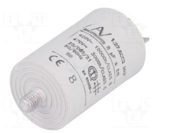 8UF 250VAC Motor Kondansatör