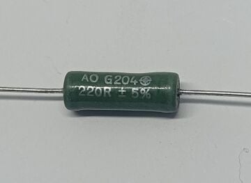 220R %5 7W Porselen Direnç