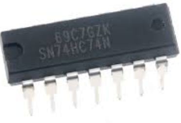 74HC74 DIP-14 Flip Flop Entegresi