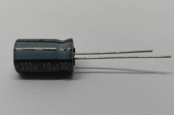 10uF 350V  10x16 105' Elektrolitik Kondansatör