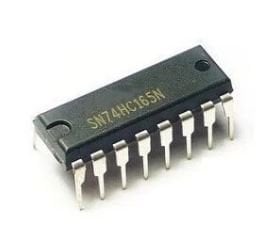 74HC165 DIP-16 Shift Register Entegresi
