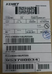 1.5NF 2000V Polyester Kondansatör %5 RM:15