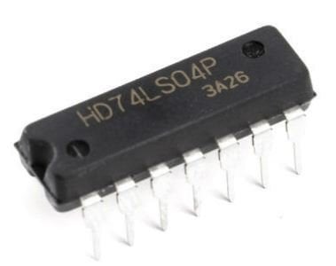 74LS04  DIP-14 Entegre