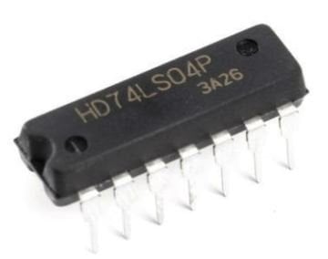 74LS04  DIP-14 Entegre