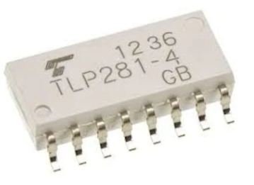TLP281-4 SMD SOIC-16 Transistör Çıkışlı Optokuplör Entegresi