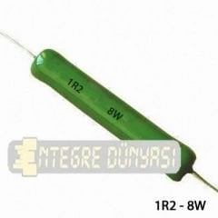 1R2 %10 8W Porselen Direnç