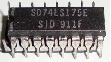 74LS175 DIP-16 Entegre