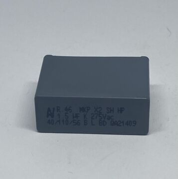 1.5UF 275V  X2 %10 R:27.5 MKP Polyester Kondansatör