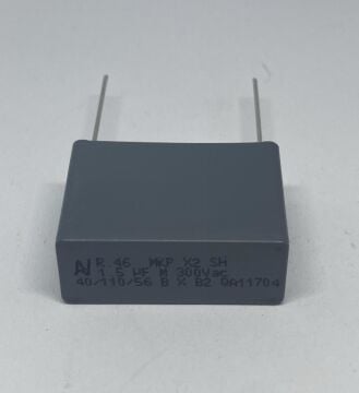 1.5UF 300V AC %20 RM:27.5 Polyester Kondansatör