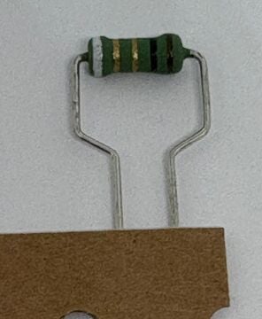 1R 2W Metal Oksit Film Direnç