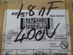 1.8NF 400V Polyester Kondansatör %5 RM:5