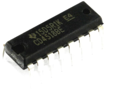 CD4518 Dip-16 Entegre