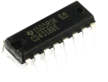 CD4518 Dip-16 Entegre