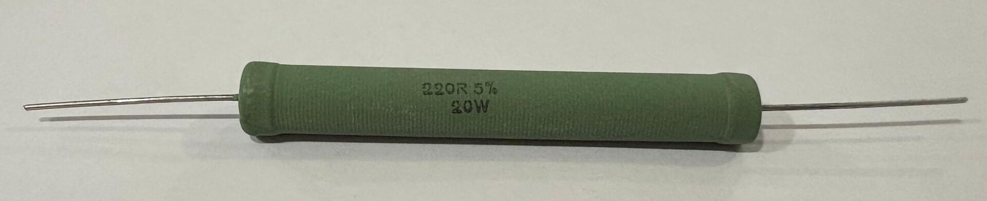 220R 20W Metal Oksit Film Direnç