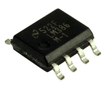LM386 SOIC-8 SMD Ses Amplifikatörleri Entegresi
