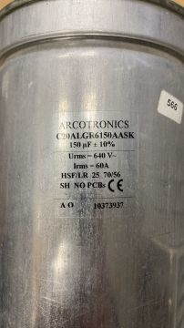 150UF 640V AC %10 117X247MM POLYESTER KONDANSATÖR