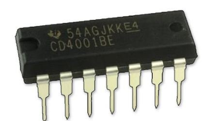 HEF4001BP DIP-14 Invertör ve Kapı Entegresi