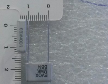 100NF 63V Polyester Kondansatör %10 RM:10